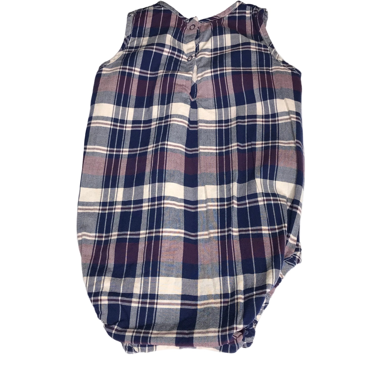 J. Crew Crewcuts Baby Bubble Plaid Baby Boy Size 6-12M