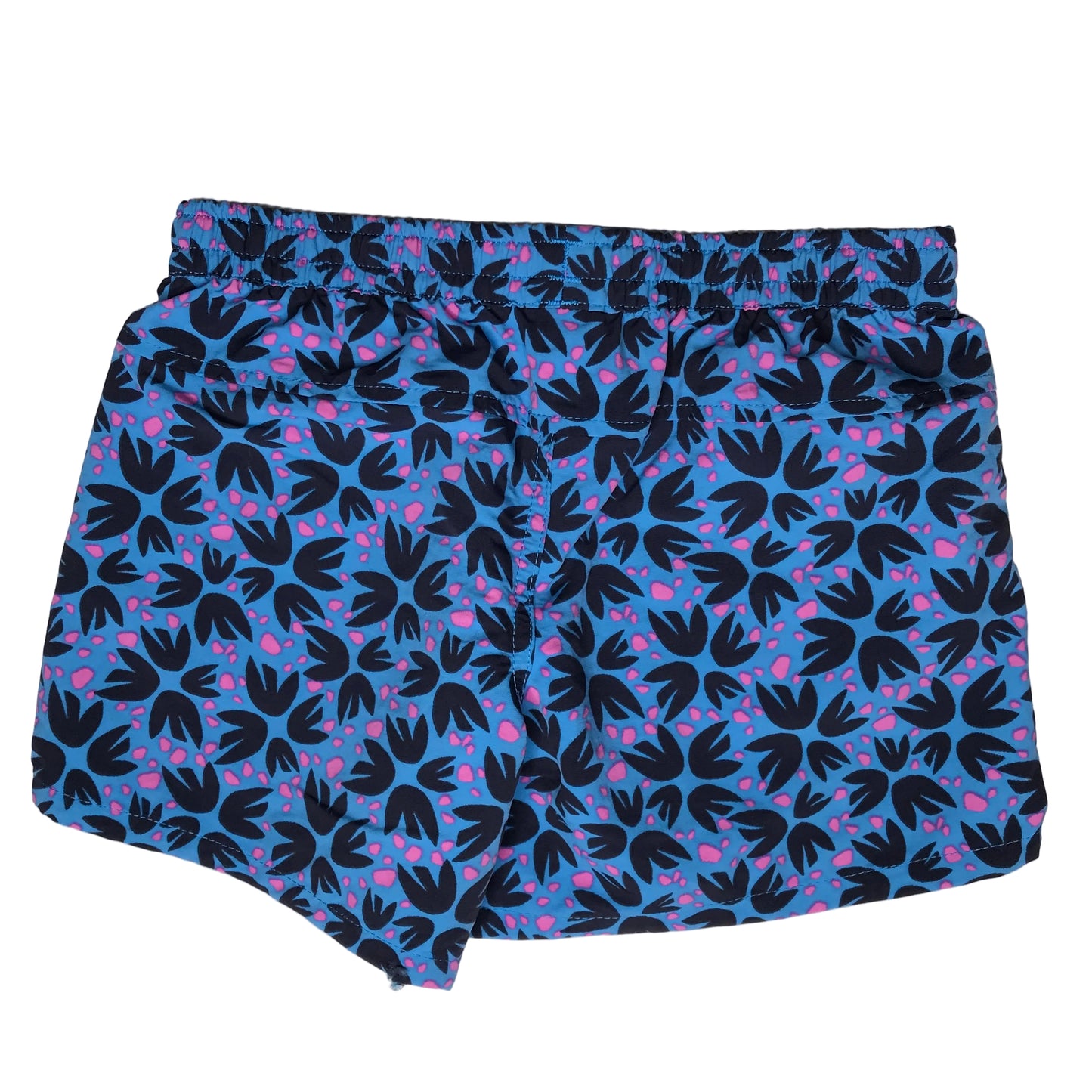 Patagonia Baggies Shorts Blue Floral Girl Size M(10)