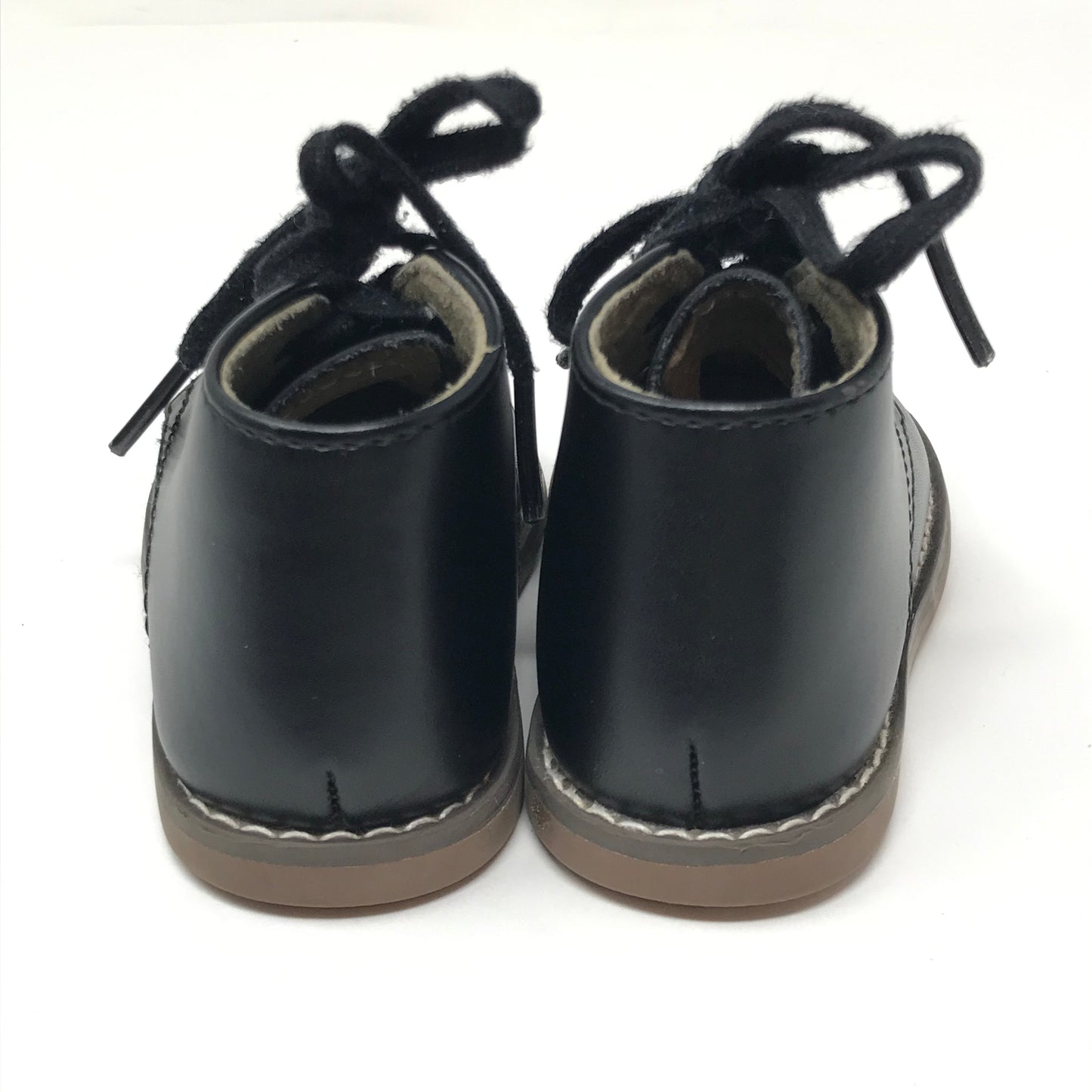 Footmates Todd Lace Up Bootie Black Size 3.5W