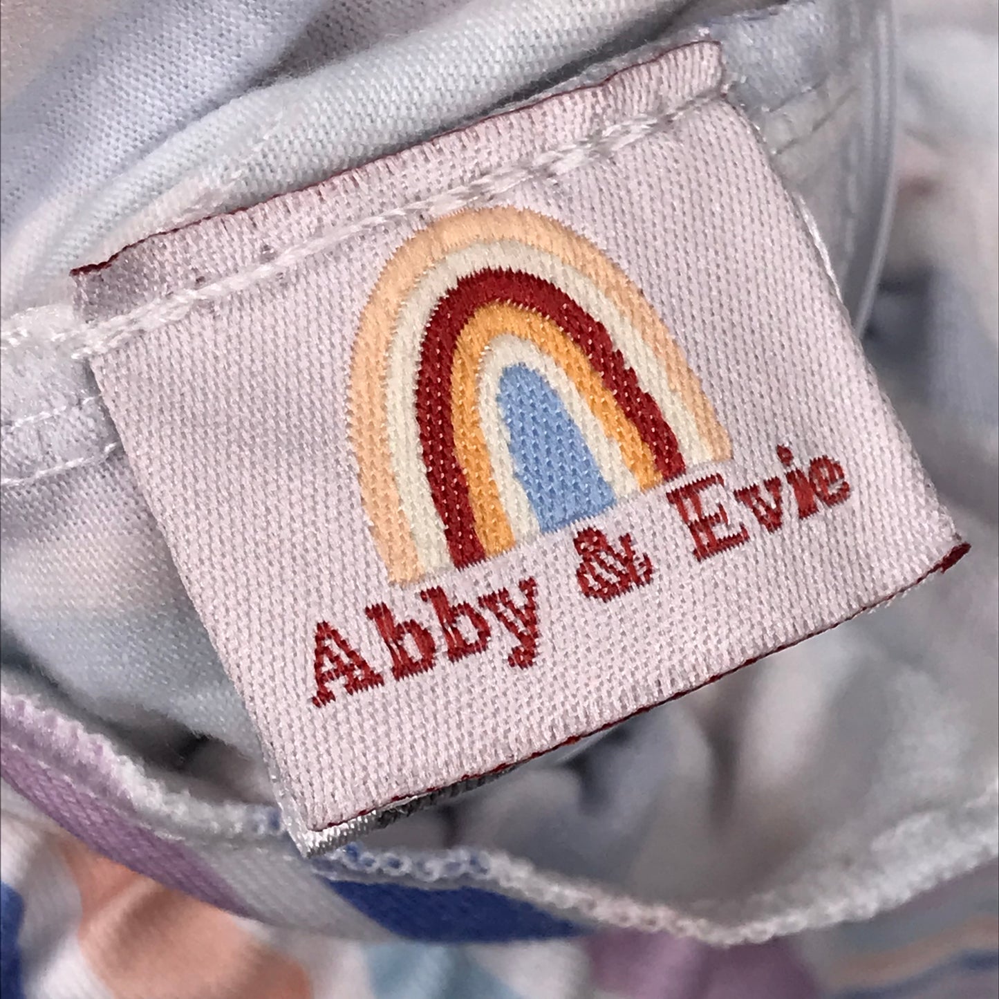Abby & Evie Striped Multicolor Bubble Romper Baby Girl Size 3M