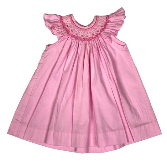 Simply Smock of NY Pink Smocked Dress Girls Size 3M