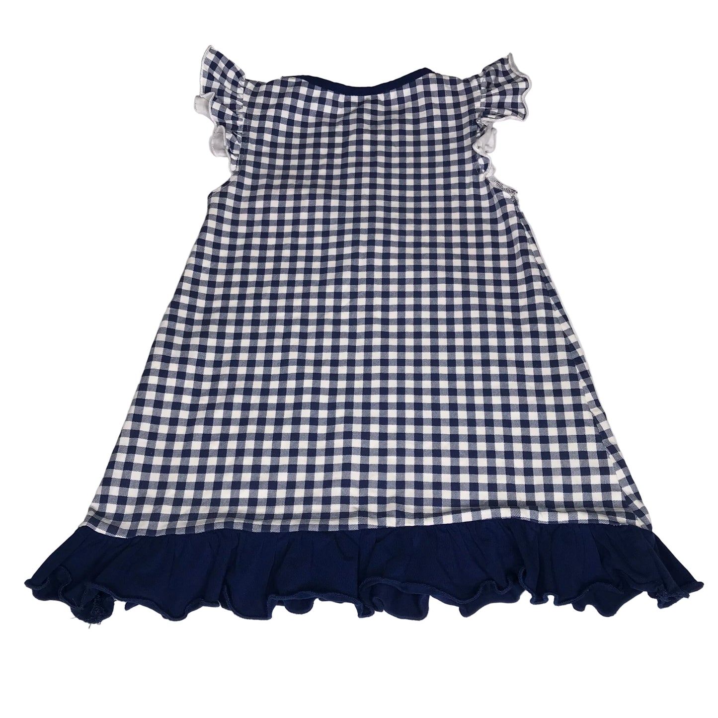 Emma Blake Smocks Auburn Tigers Megaphone Gingham Dress Girl Size 3T