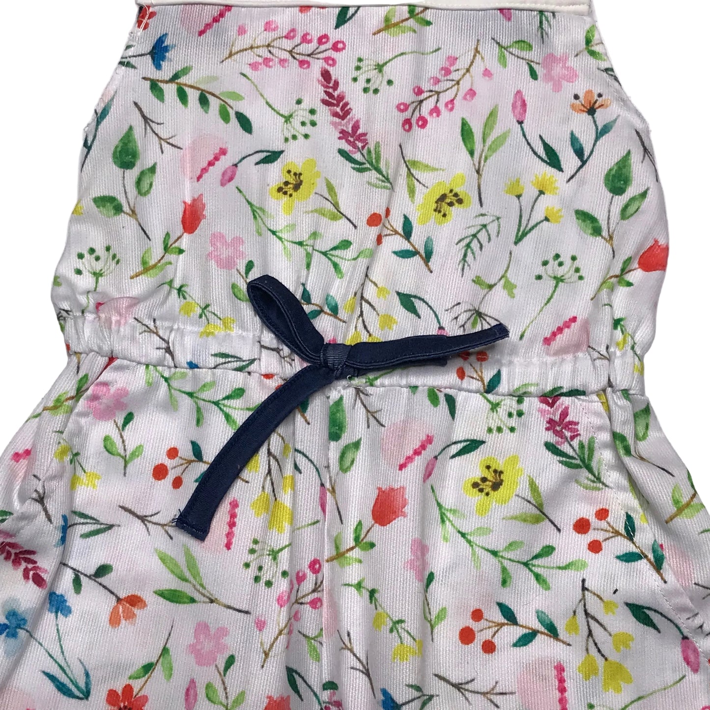 Busy Bees Smocks Floral Jumper One Piece Girl Size 24M