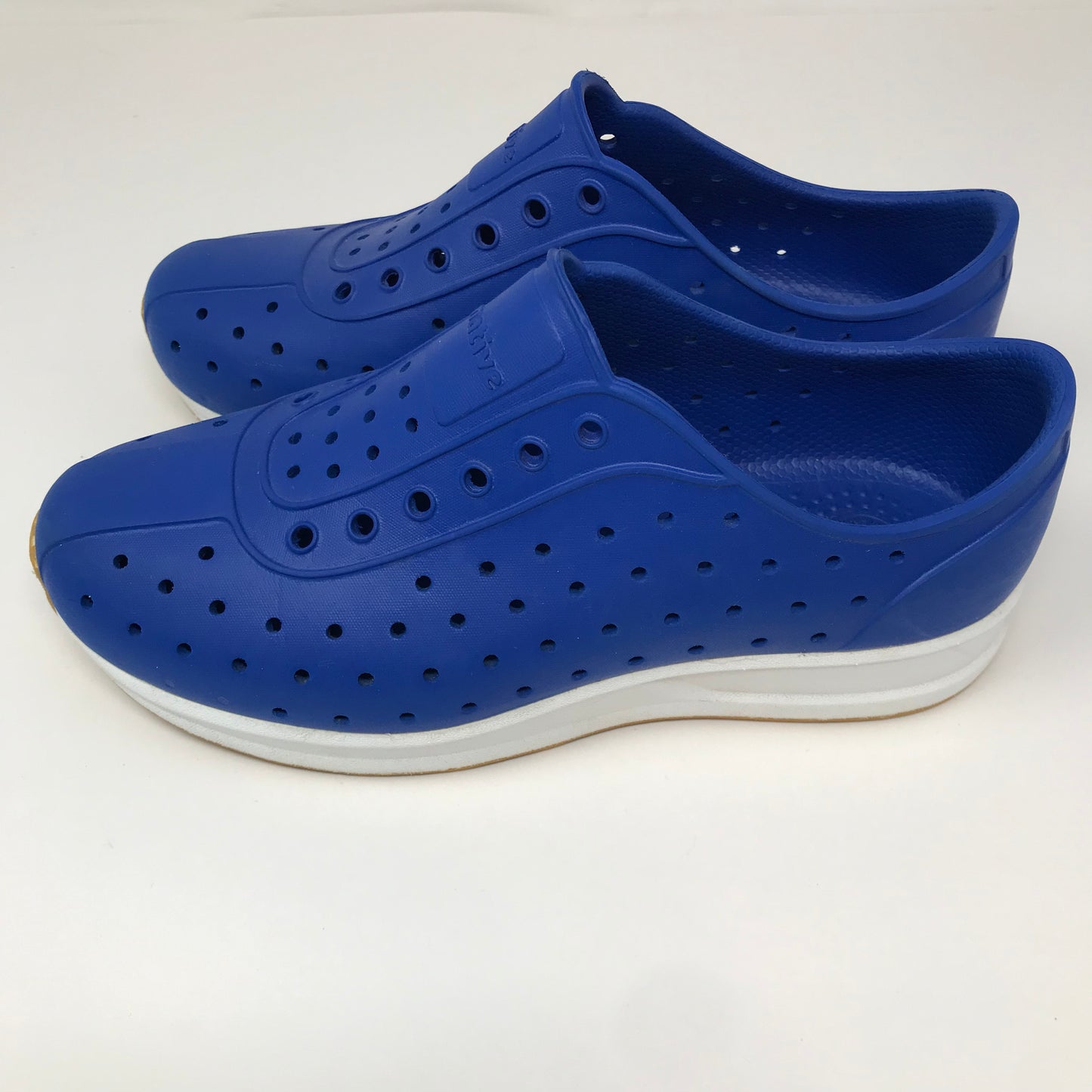 Native Robbie Slip On Sneakers Unisex Blue Size J3