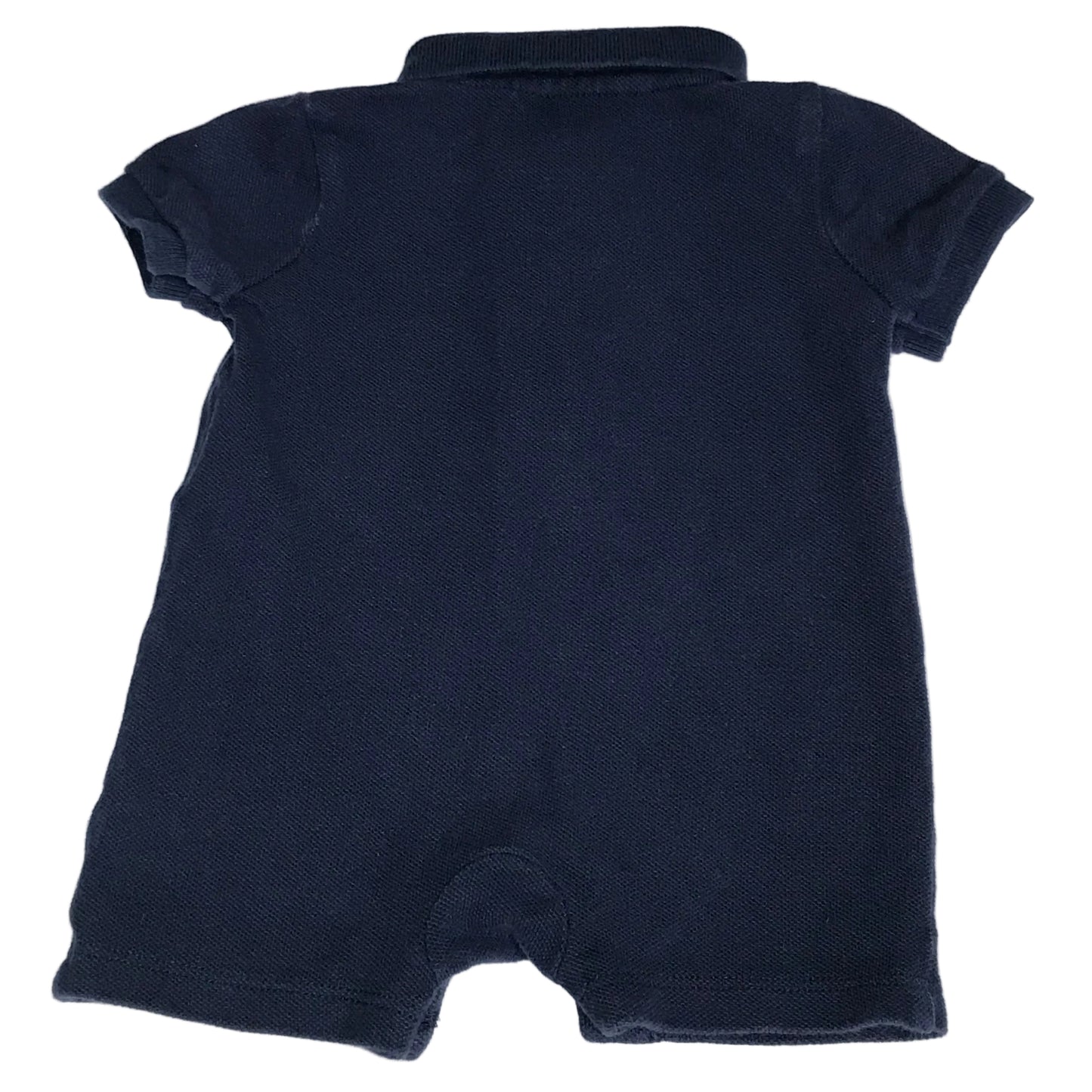 Polo Ralph Lauren Baby Boy Shortall Navy Blue Size 3M