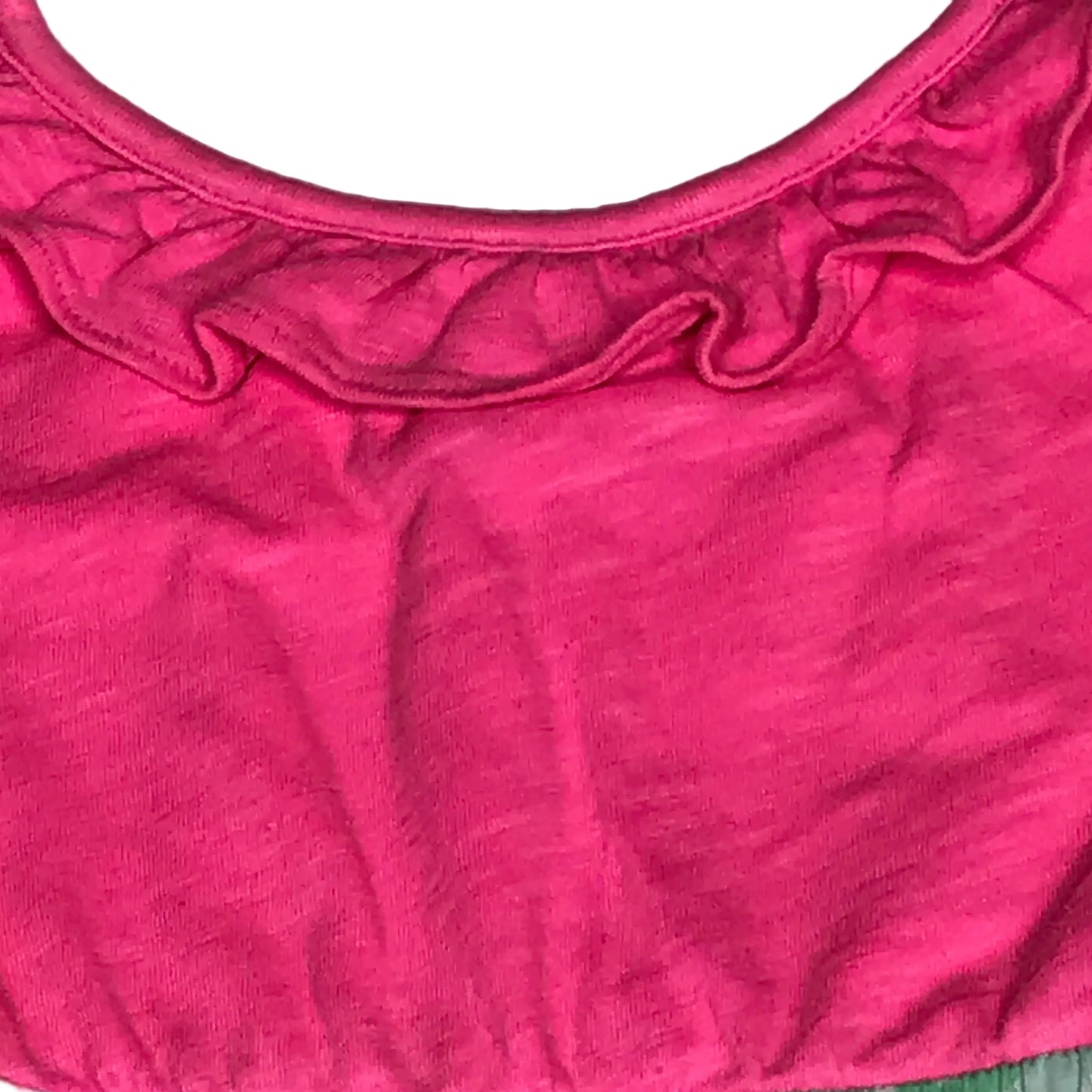 Lilly Pulitzer Claire Floral Casa Banana Pink Dress Girl Size XS(2-3)