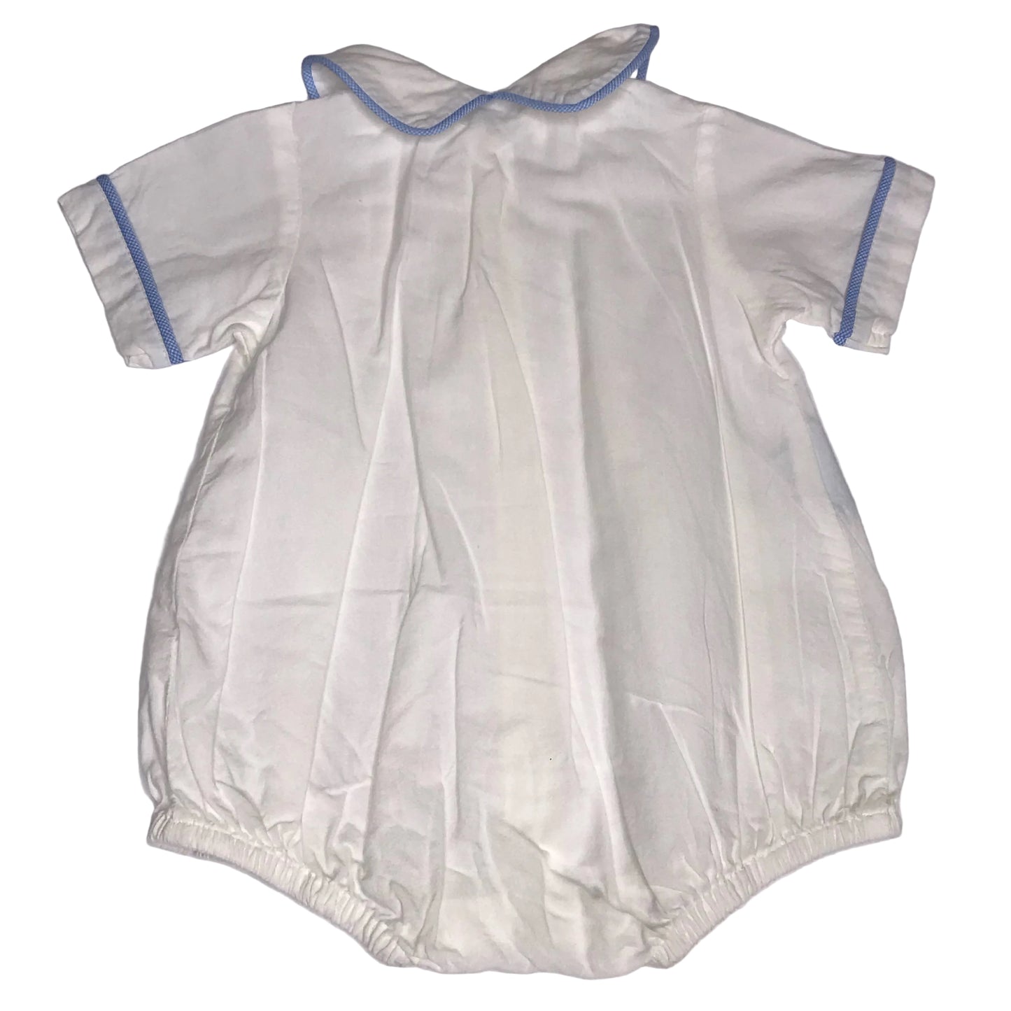 Remember Nguyen Bubble Baby Boy White Blue Size 9M
