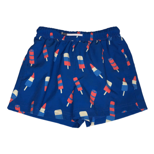 Maamgic Swim Trunks Shorts Popsicles Boys Blue Size 3T