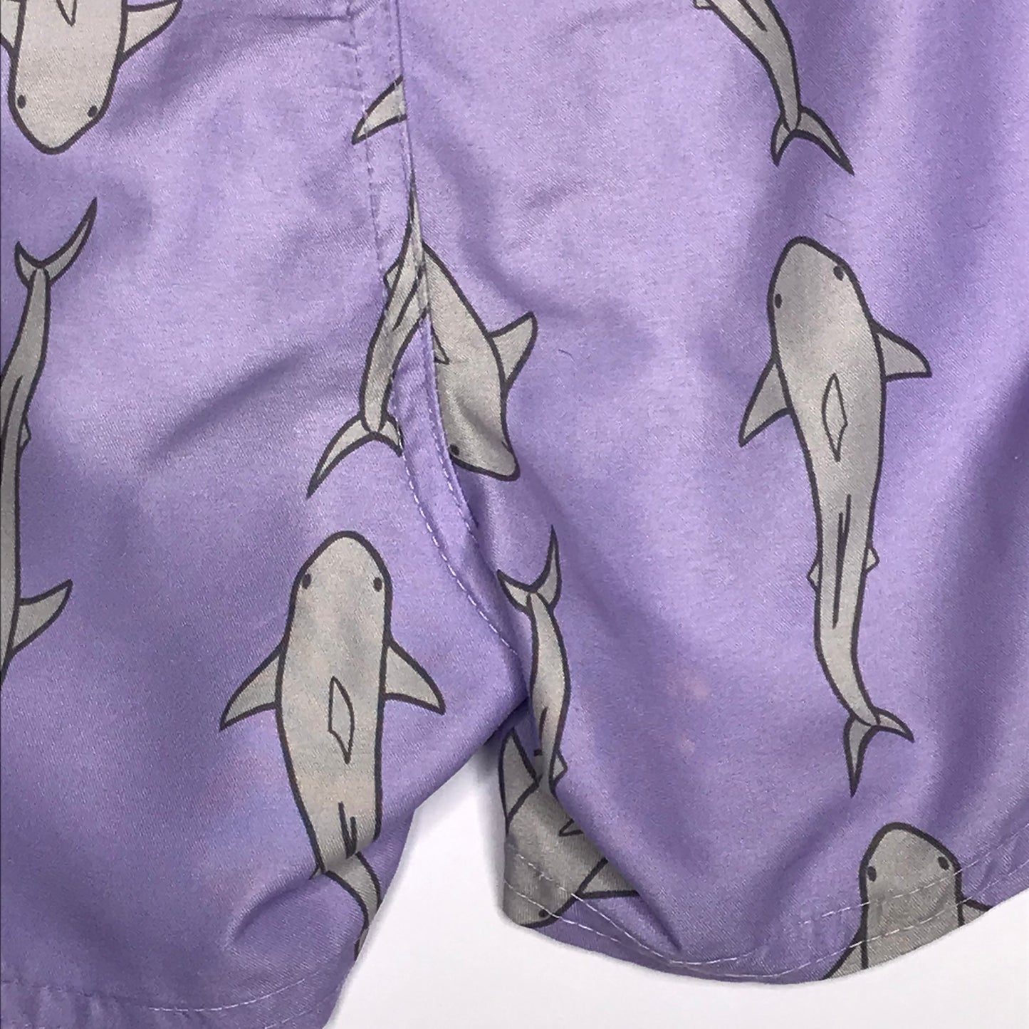 RuggedButts Jawsome Shark Swim Trunks Baby Boy Size 3T