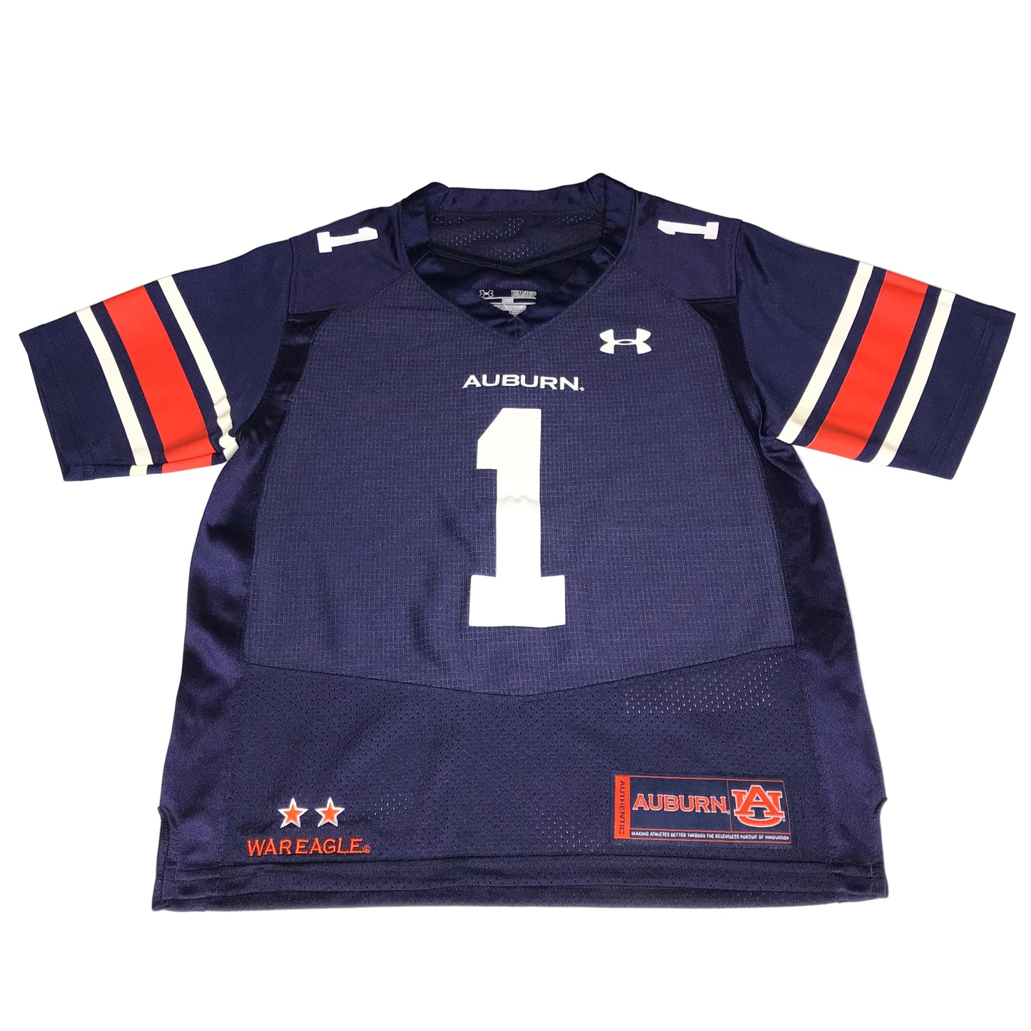 Under Armour Auburn Tigers Replica Jersey Boy Size YSM