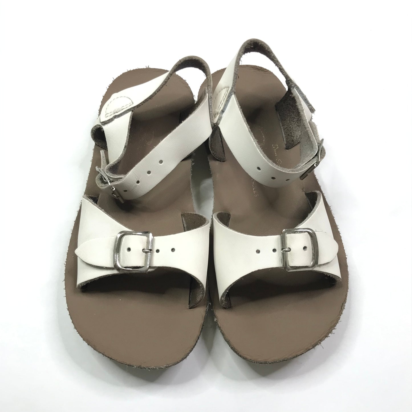 Sun-San Surfer Salt Water Sandals White Shoes Unisex Size 10