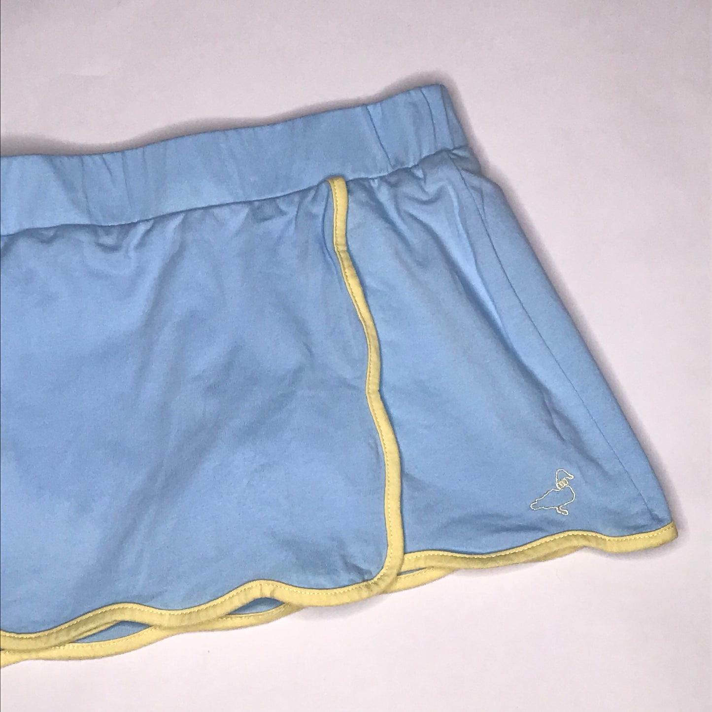 Properly Tied Charlotte Skort Blue Yellow Girl Size 5