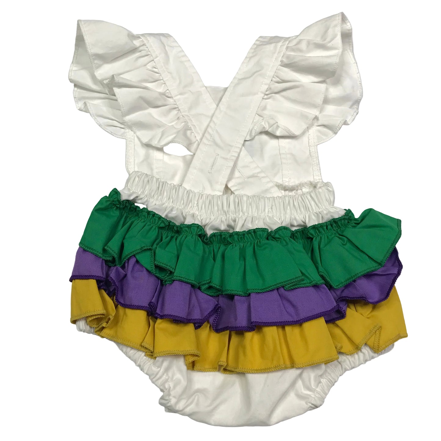 Mardi Gras Bubble Girls Size 0-3M