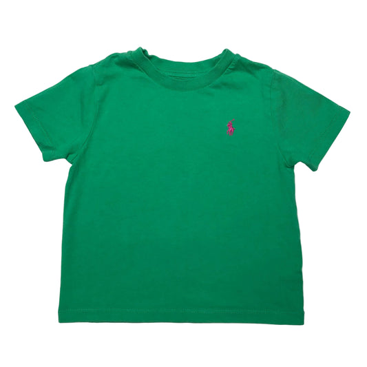Polo Ralph Lauren Tshirt Green Boy Size 18M