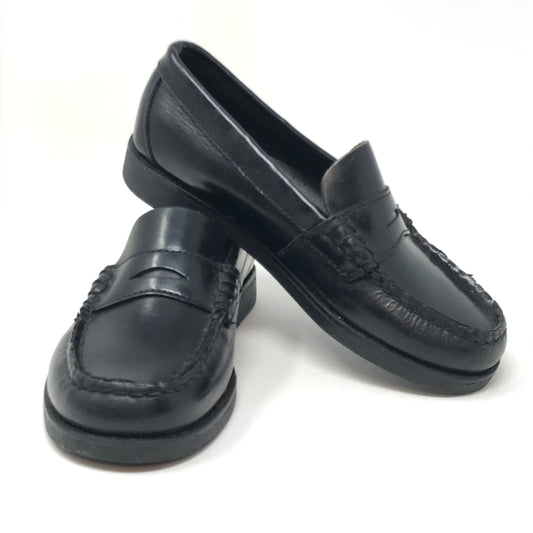Sperry Top Sider Colton Leather Penny Loafer Black Boy Size 13M