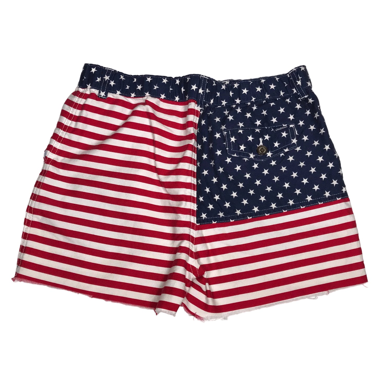 Chubbies Mericas American Flag Shorts Boy Size L(14/16)