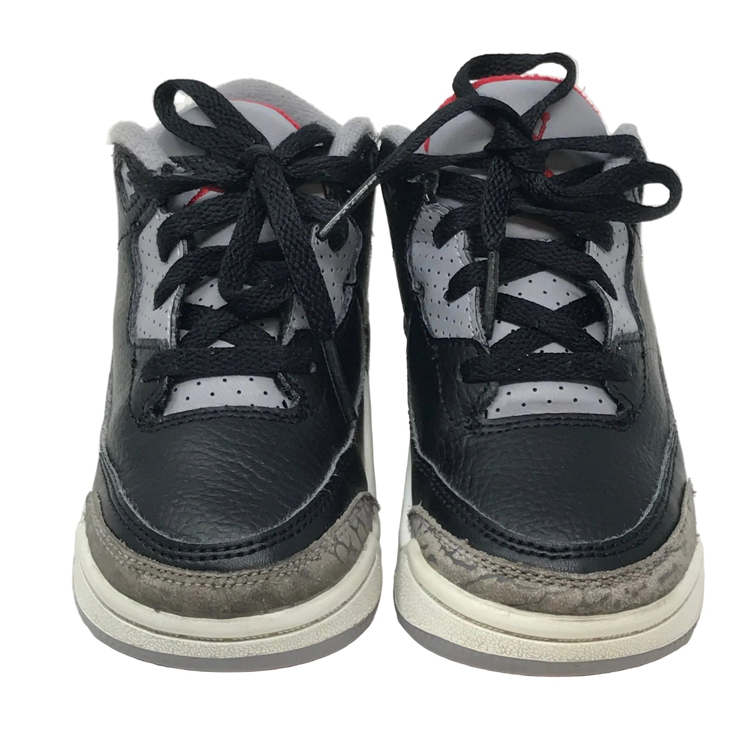 Air Jordan 3 Retro Black Cement Toddler Size 8C