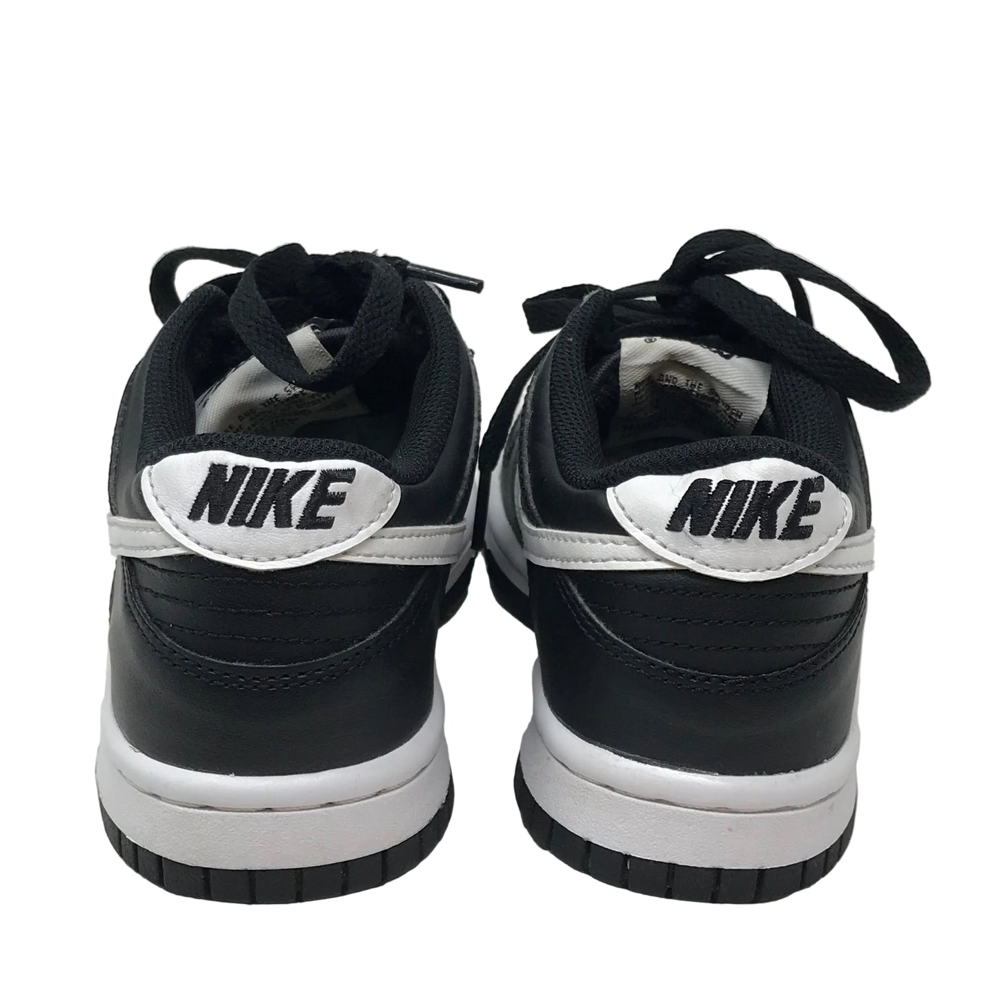 Nike Dunk Low Black Panda 2.0 Big Kids Size 3.5Y