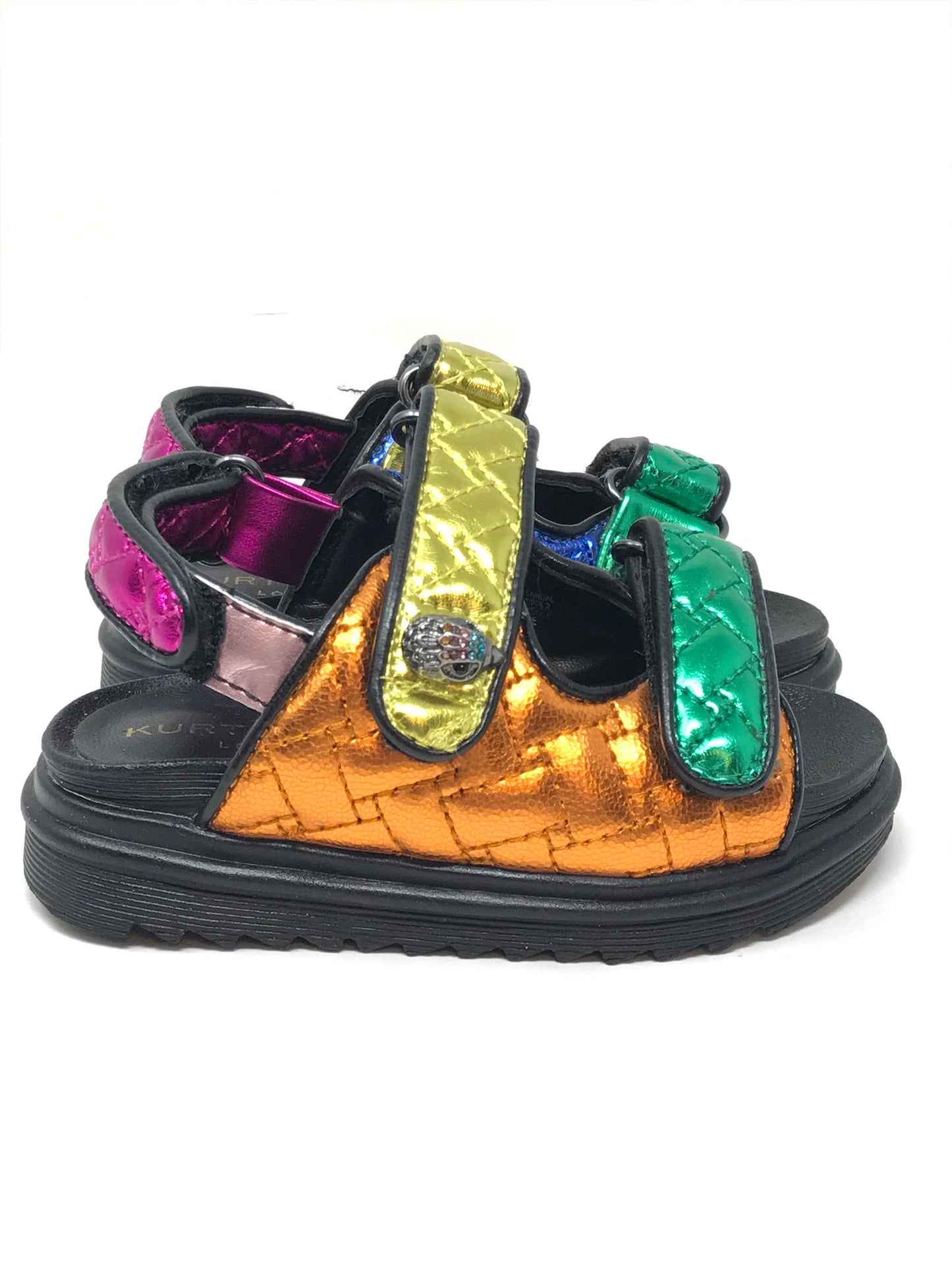 Kurt Geiger London Mini Orson Sandals Multicolor Toddler Girl Size 5