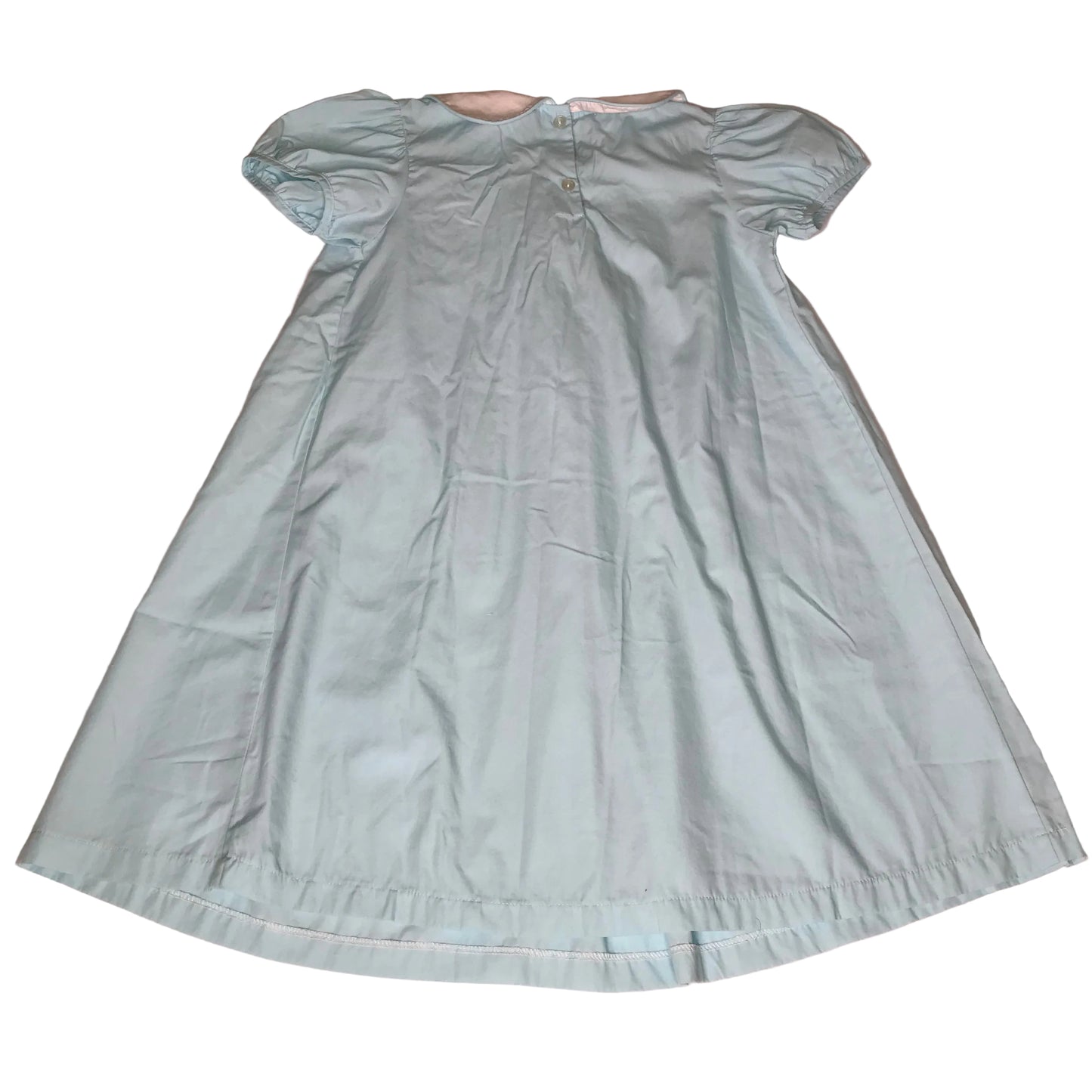 Castles & Crowns Peter Pan Collar Classic Dress Blue Girl Size 7-8