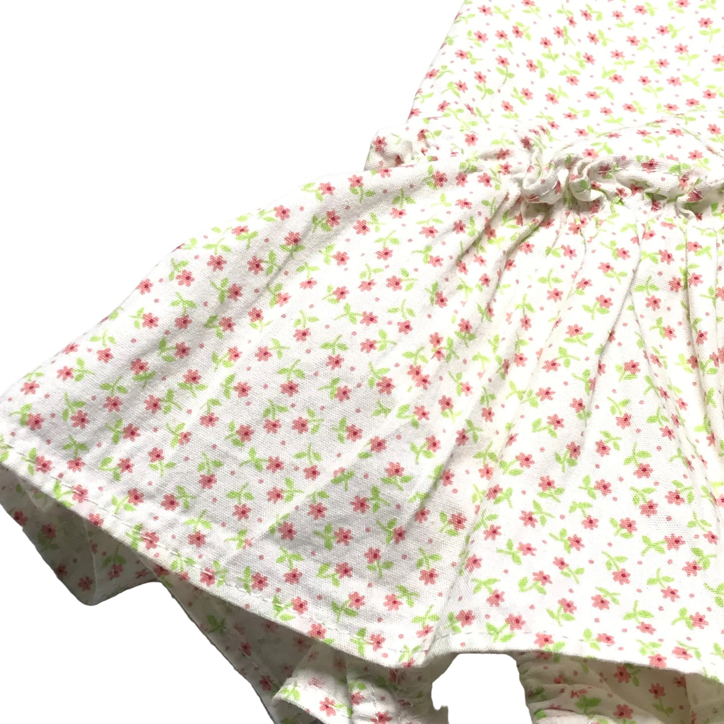 Lime Green Floral Bubble One Piece White Pink Girl Size 2T