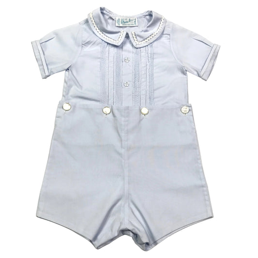 Feltman Bros Bobby Suit Pintucks Blue Boys Size 18M