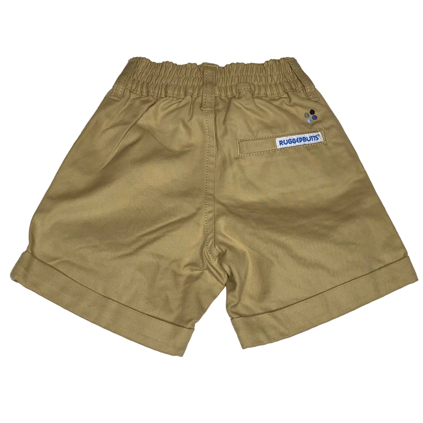 RuggedButts Chino Shorts Baby Boy Khaki Size 3-6M
