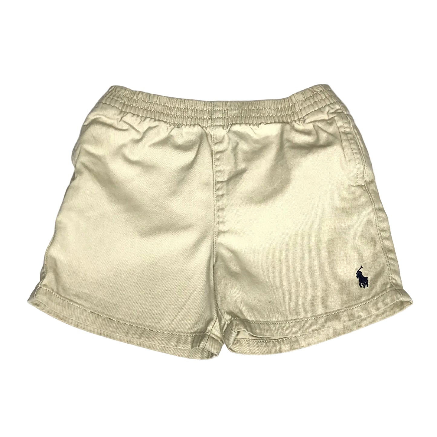 Polo Ralph Lauren Baby Boy Elastic Waist Khaki Chino Shorts Size 24M