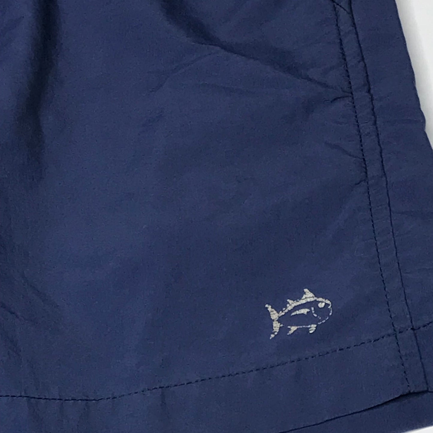 Southern Tide Shoreline Active Shorts Boys Navy Blue Size 6-7