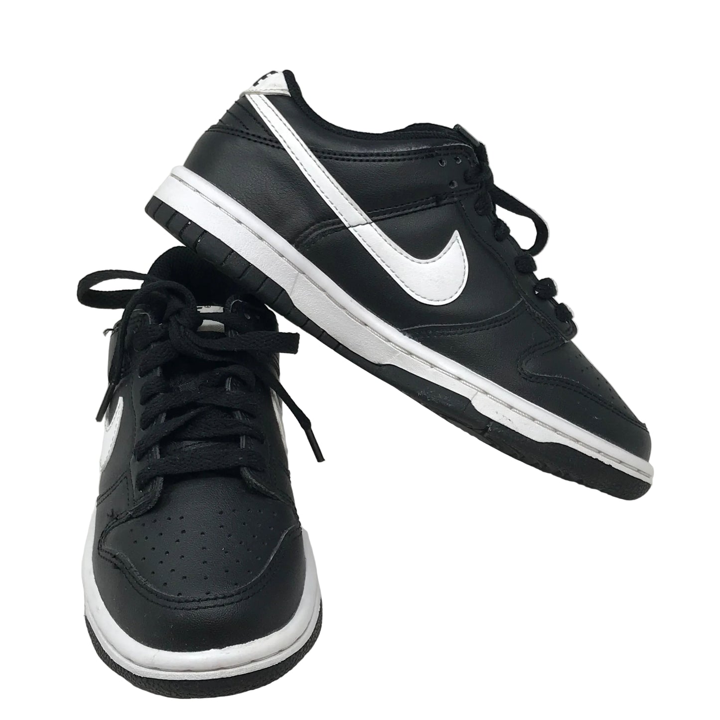 Nike Dunk Low Black Panda 2.0 Big Kids Size 3.5Y