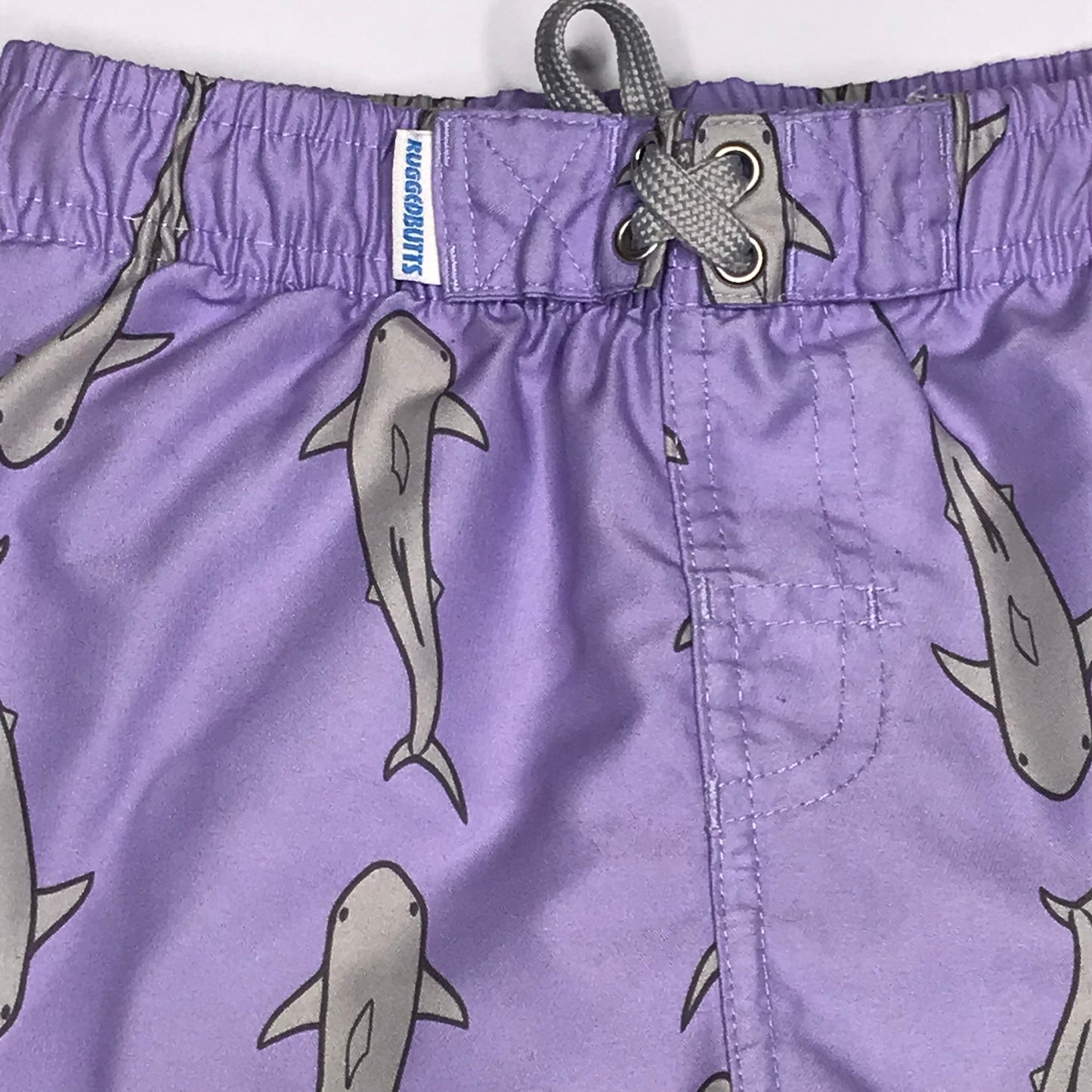 RuggedButts Jawsome Shark Swim Trunks Baby Boy Size 3T