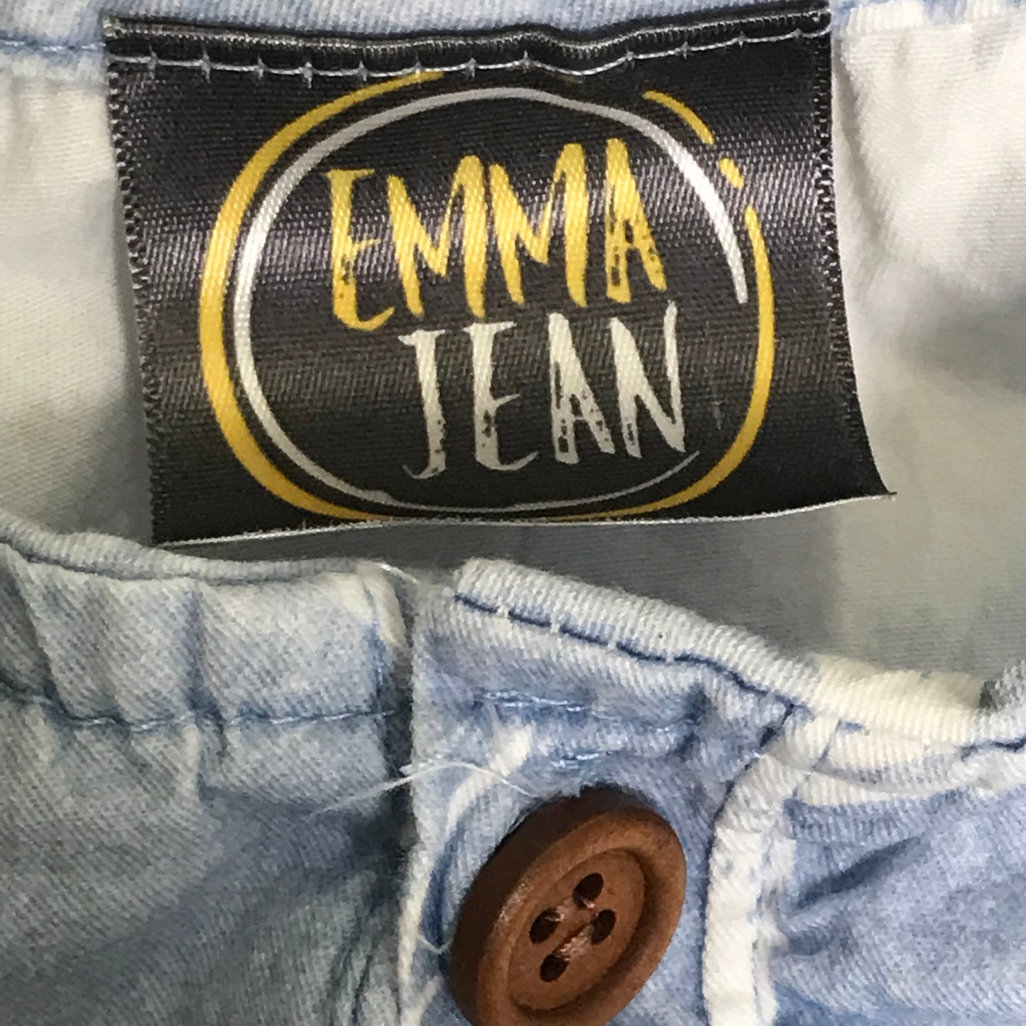 Emma Jean Baby Boy Jon Jon Deer Antler Blue Size 18M