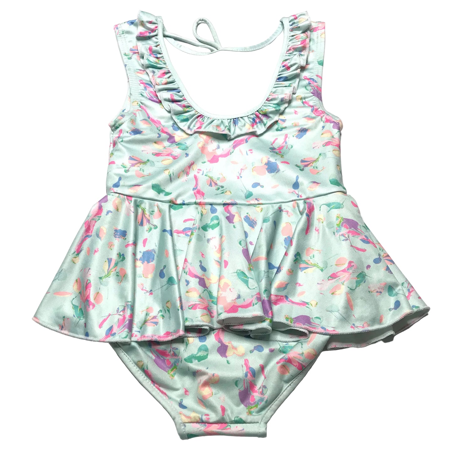 SweetHoney Leo Peplum Skirted One Piece Swimsuit Girl Size 3T