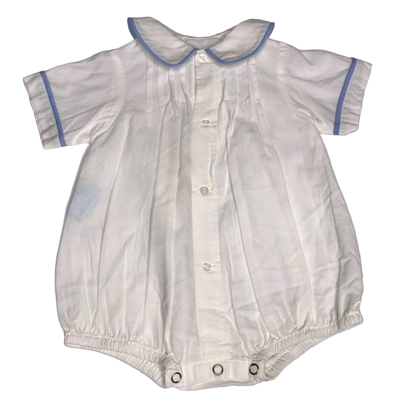 Remember Nguyen Bubble Baby Boy White Blue Size 9M
