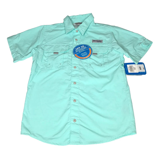 NWT Columbia Boys Bahama Button Down Shirt Size M(10-12)