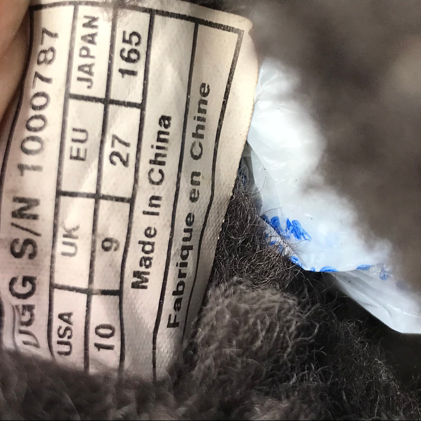 Ugg Mini Short Bailey Button Boots Brown Shoes Girls Size 10