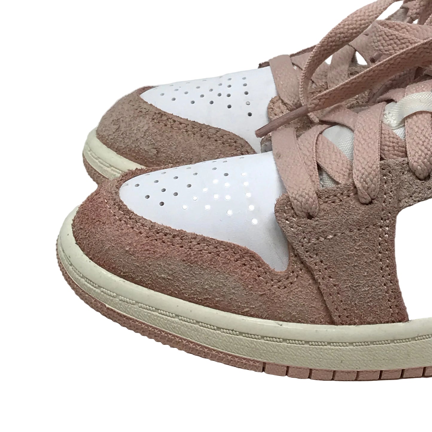 Nike Air Jordan 1 Mid SE Sneakers Pink Toddler Size 13.5C