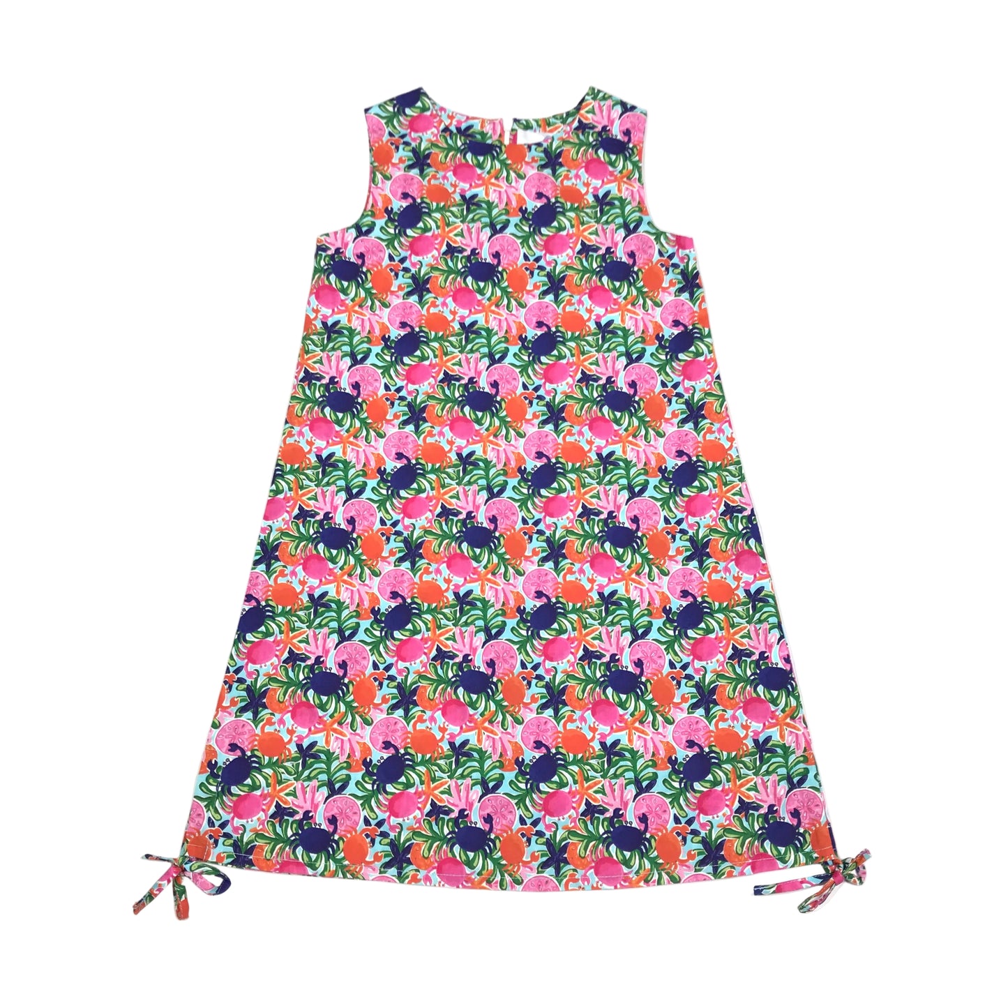 Southbound Sea Life Shift Dress Girls Size 3T Multicolor
