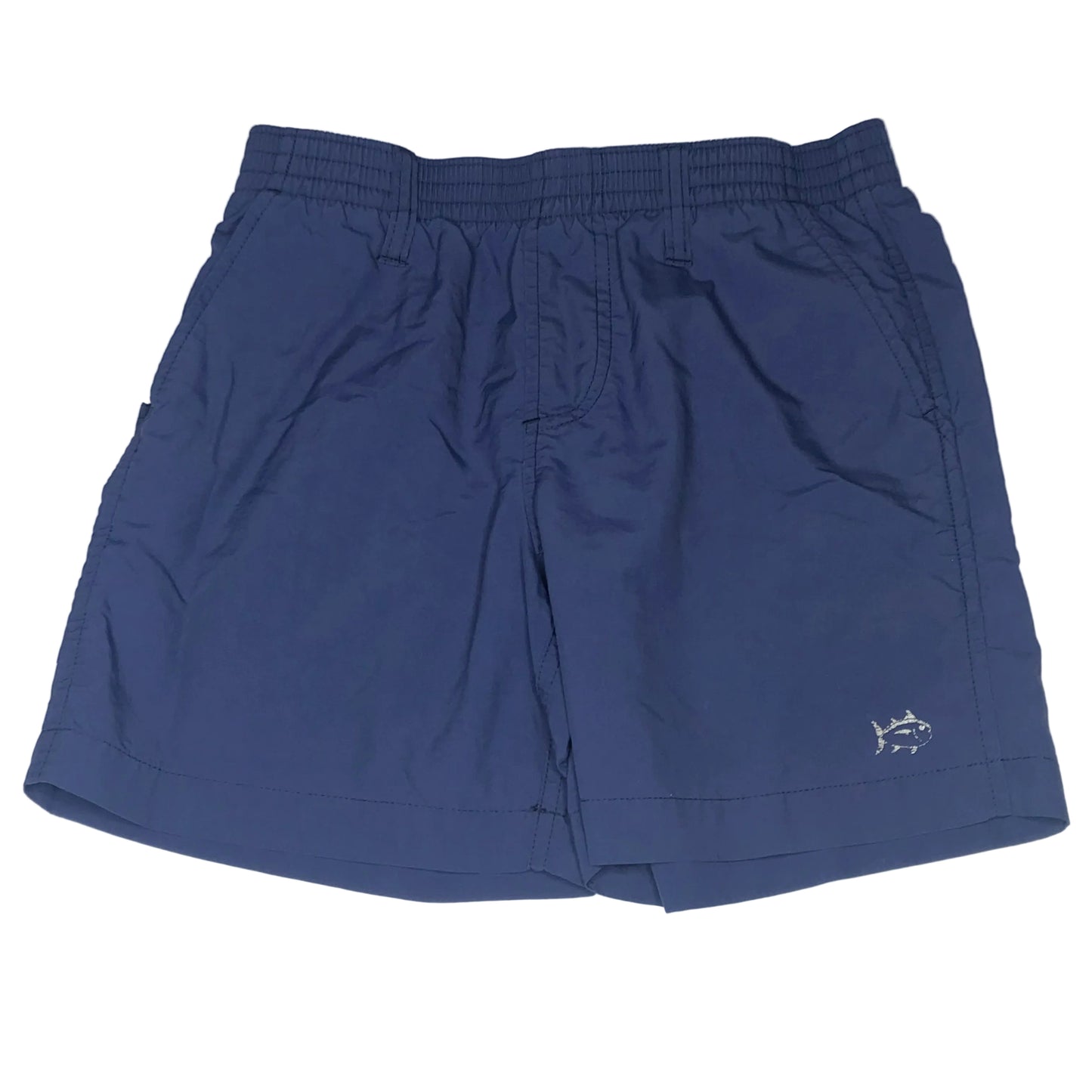 Southern Tide Shoreline Active Shorts Boys Navy Blue Size 6-7