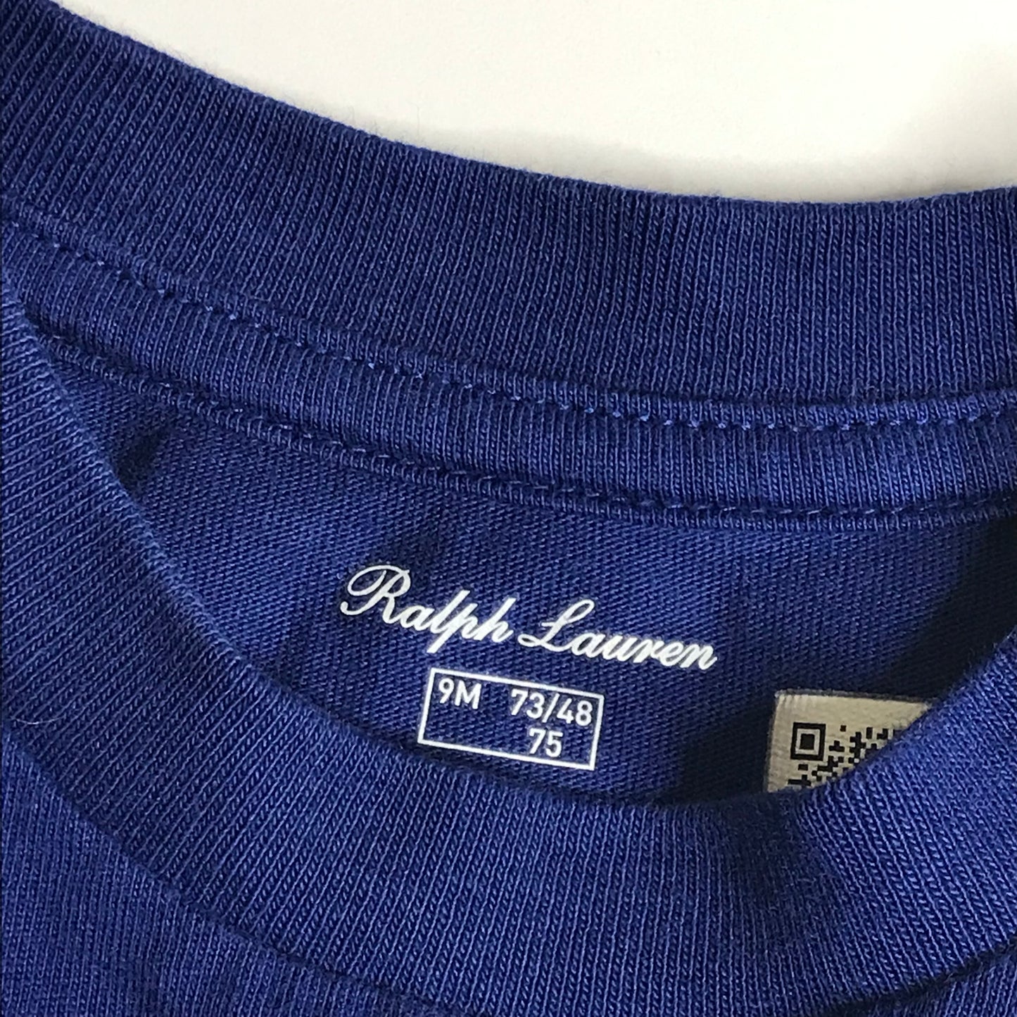 Polo Ralph Lauren Baby Boy Tshirt Navy Blue Size 9M