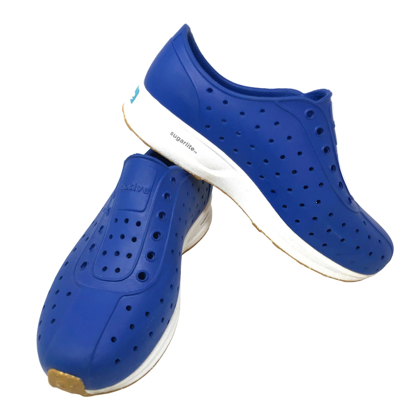 Native Robbie Slip On Sneakers Unisex Blue Size J3