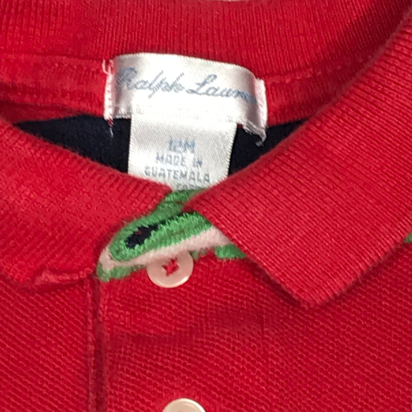 Polo Ralph Lauren Baby Boys Red Striped Size 12M
