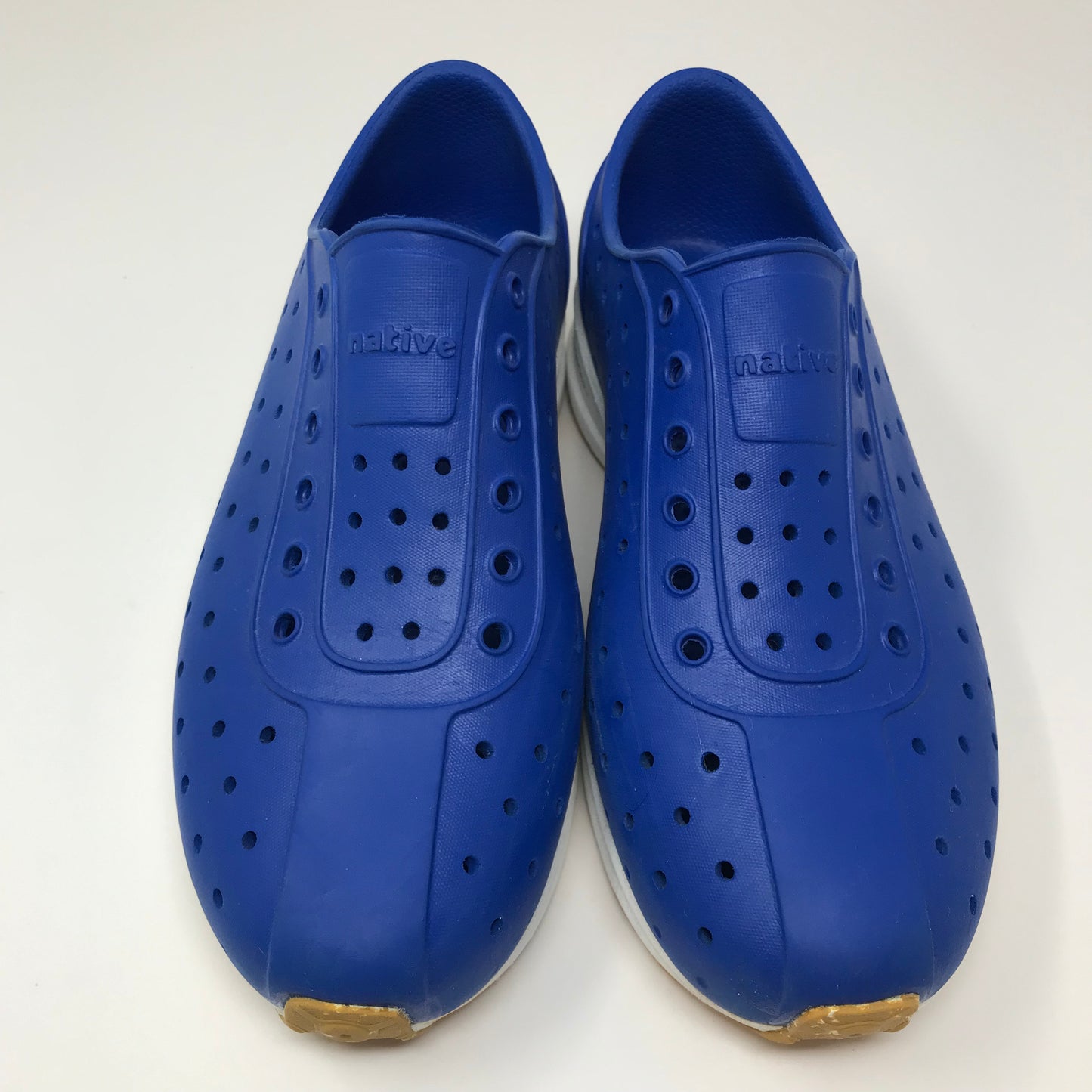 Native Robbie Slip On Sneakers Unisex Blue Size J3