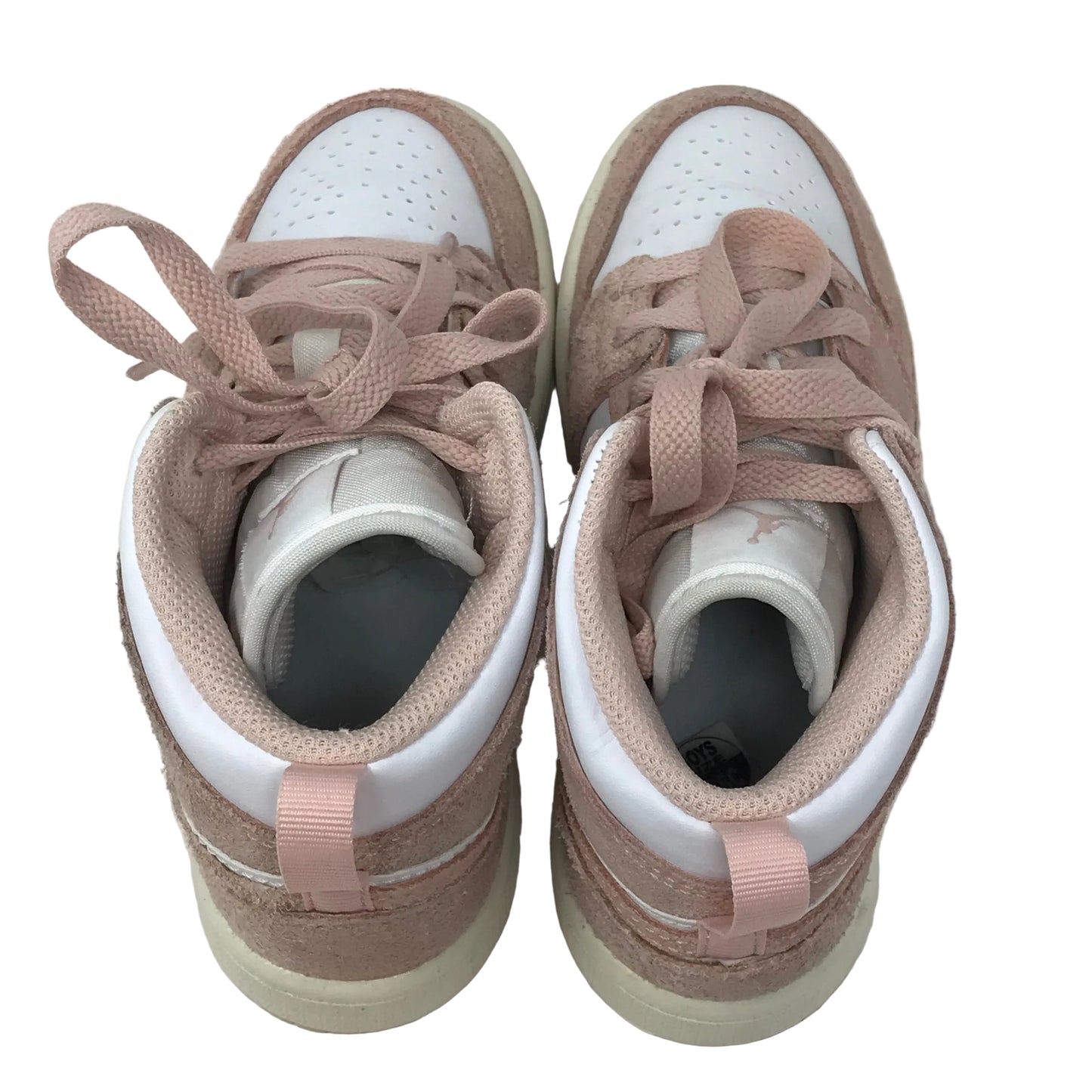 Nike Air Jordan 1 Mid SE Sneakers Pink Toddler Size 13.5C