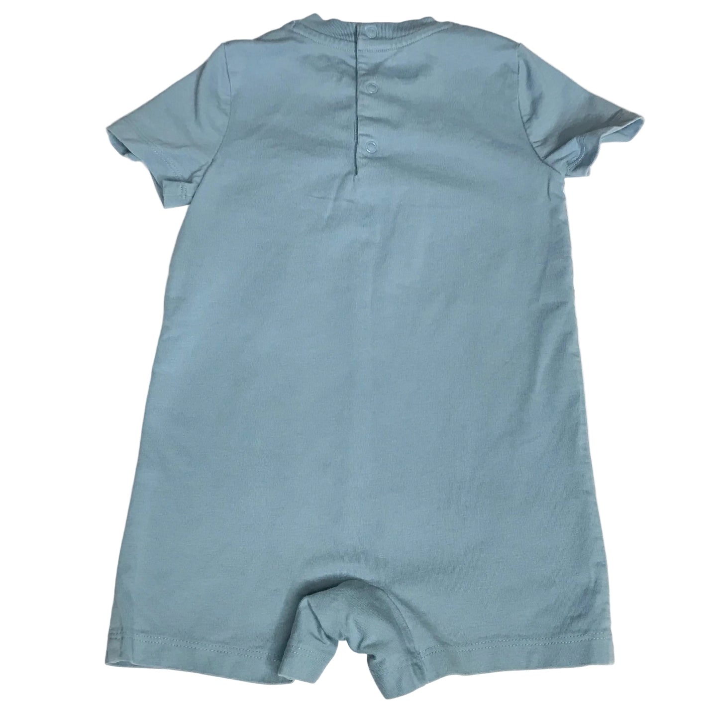 Polo Ralph Lauren Baby Boys Logo Blue Shortall Size 12M
