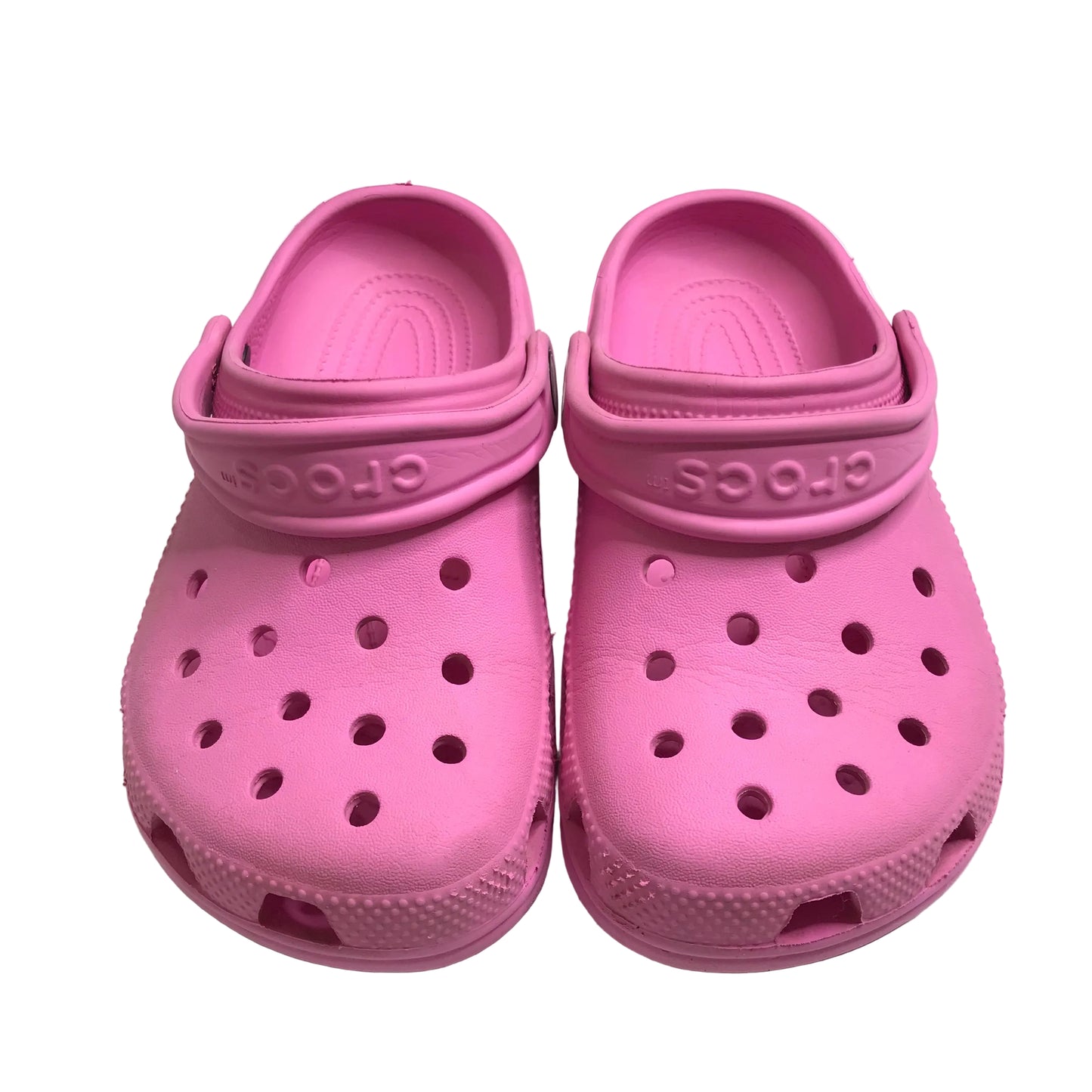Crocs Classic Clogs Pink Girl Shoes Size J1