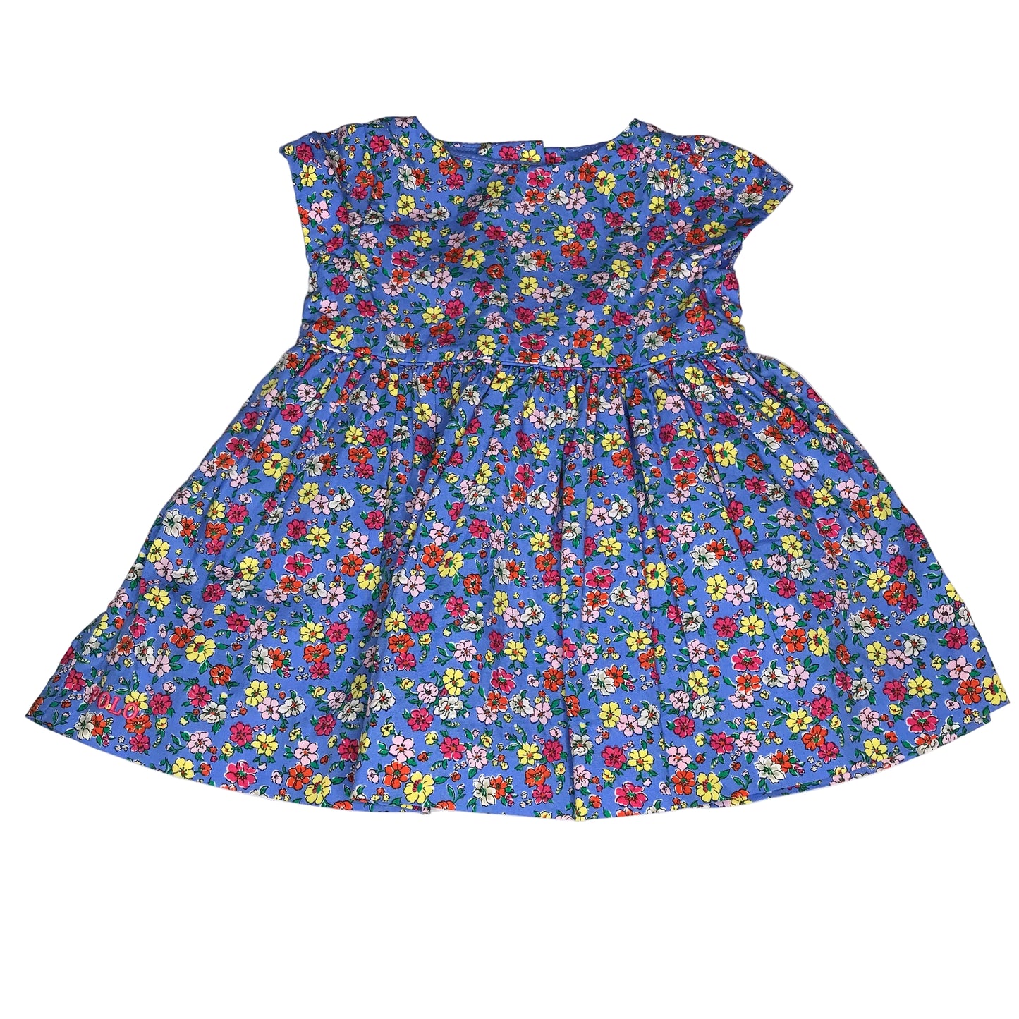 Ralph Lauren Floral Poplin Multicolor Baby Girl Size 3M