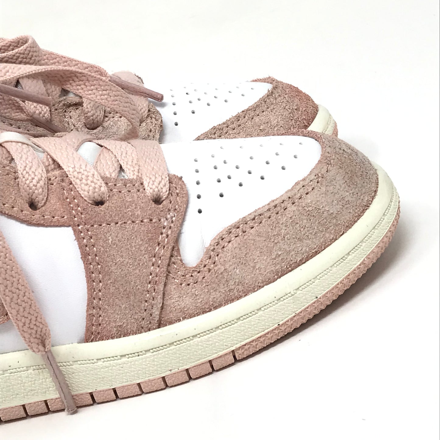 Nike Air Jordan 1 Mid SE Sneakers Pink Toddler Size 13.5C