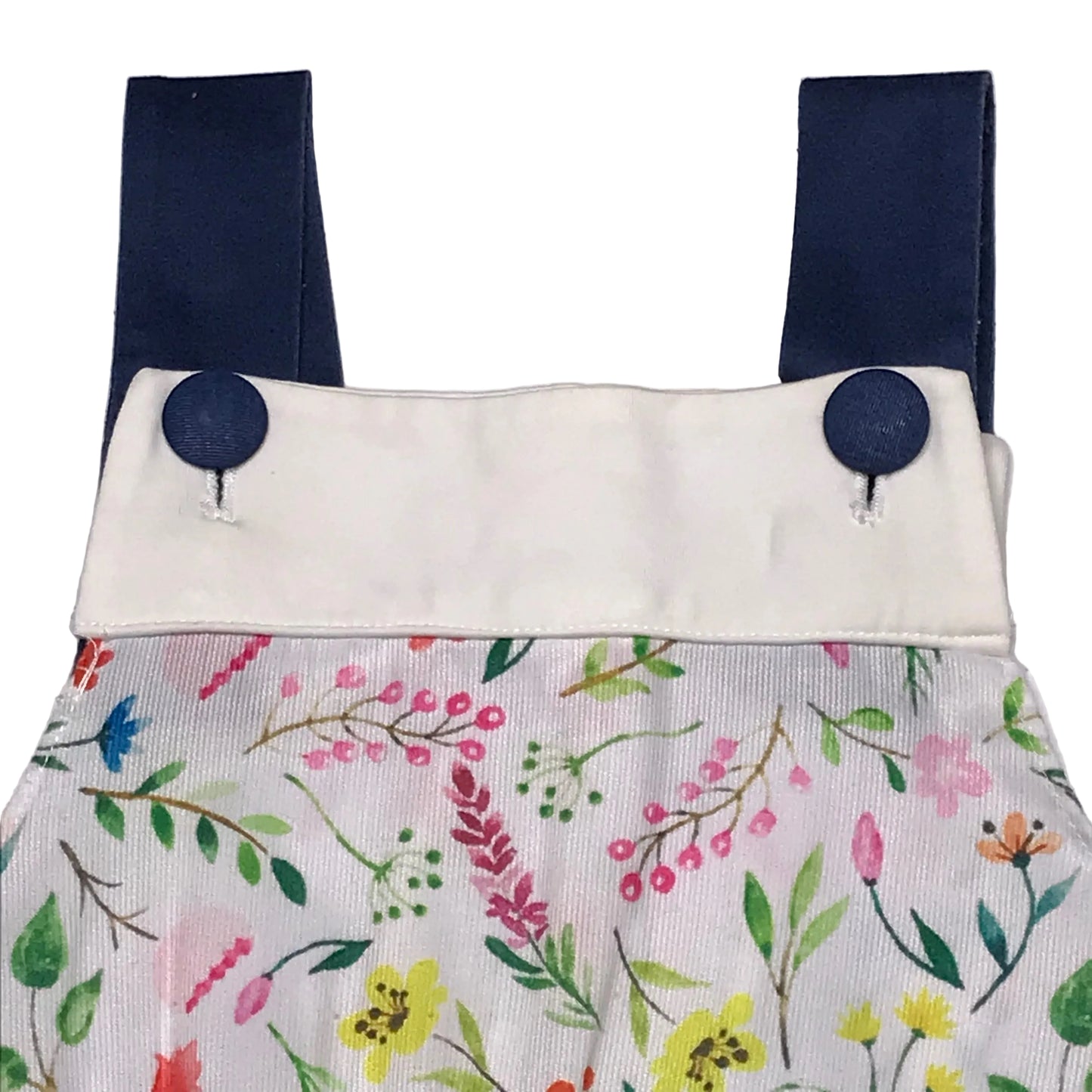 Busy Bees Smocks Floral Jumper One Piece Girl Size 24M