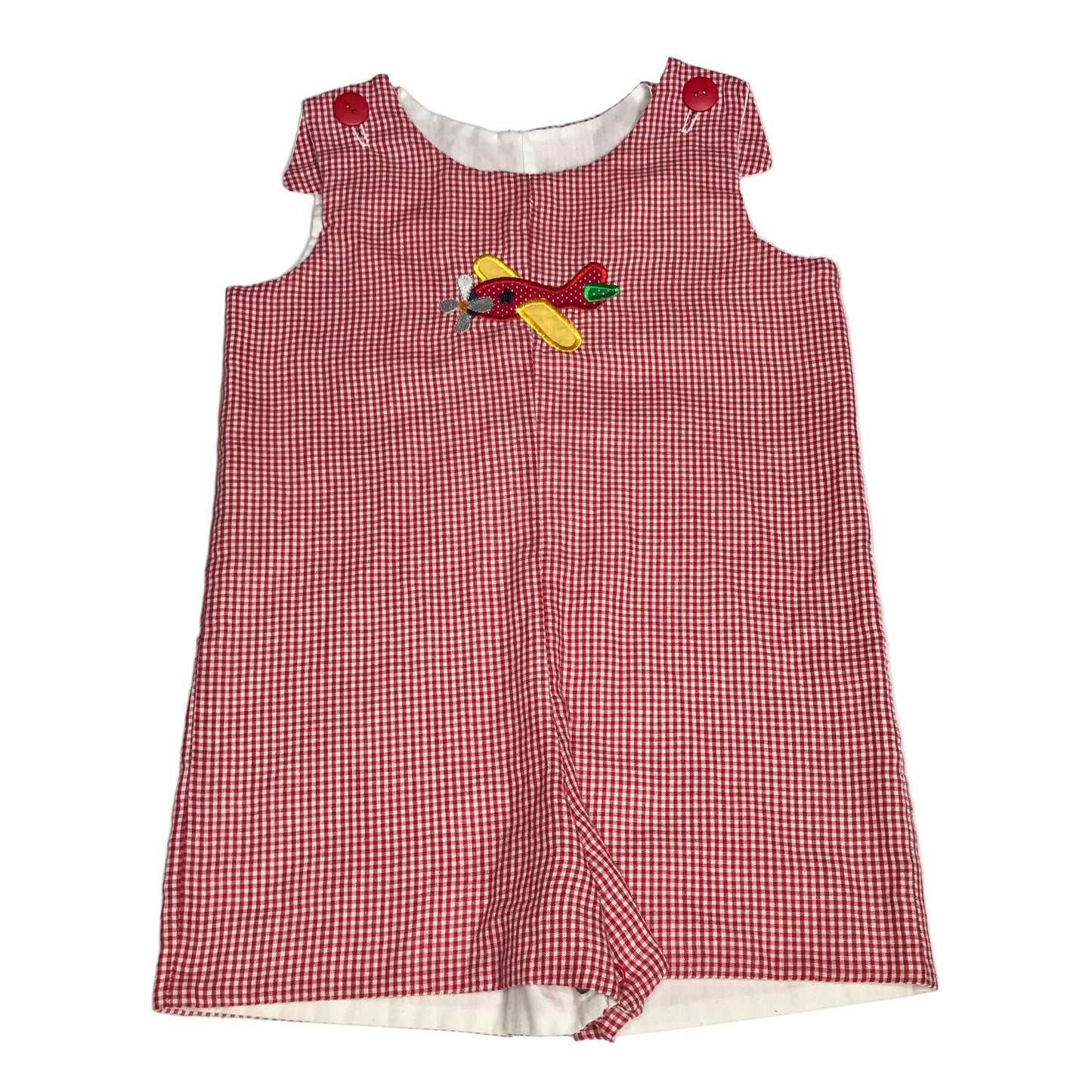Baby Bloomers Handmade Baby Boy Airplane Applique Jon Jon Size 18M